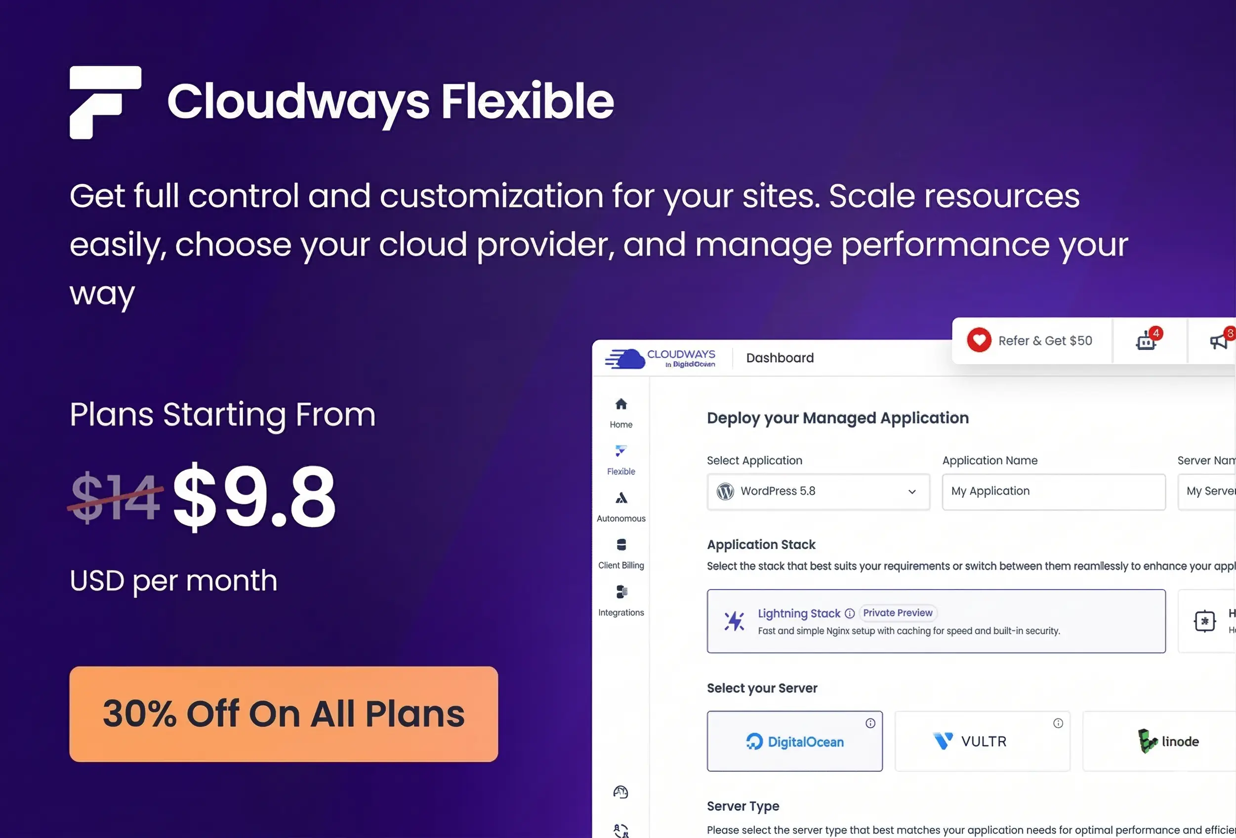 Cloudways Coupon Code Discount